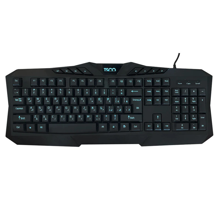 کیبورد تسکو مدل TK 8020N، سوییچ ممبران، Full-Size