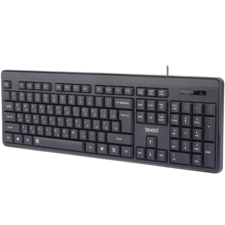 کیبورد و ماوس با سیم بیاند مدل BEYOND BMK-3456