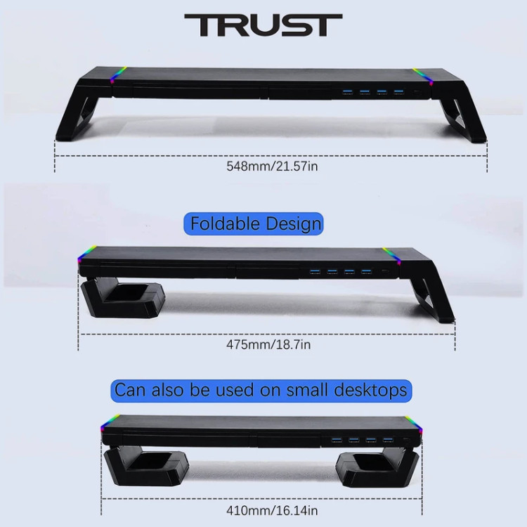 پایه نگهدارنده مانیتور تراست مدل TDESK