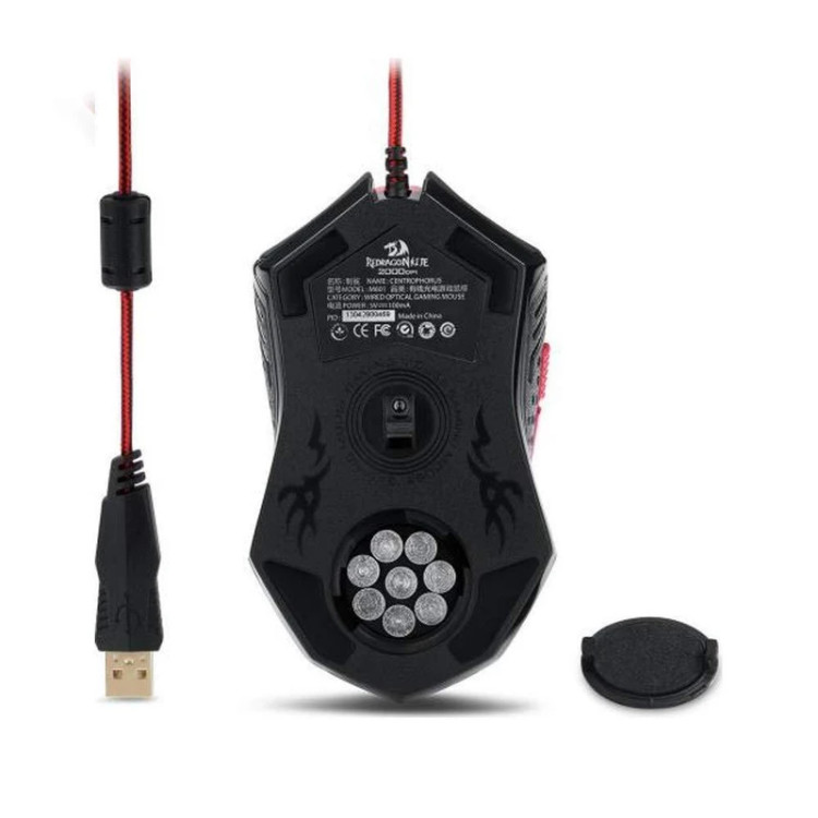 ماوس مخصوص بازی ردراگون مدل CENTROPHORUS-2 M601